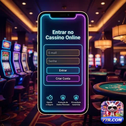 Ilustração de Diversão com Slots